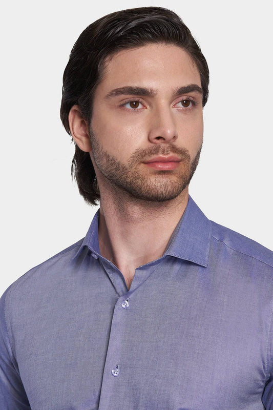 The Casual Shirt (Powder Blue) - Bright Moons