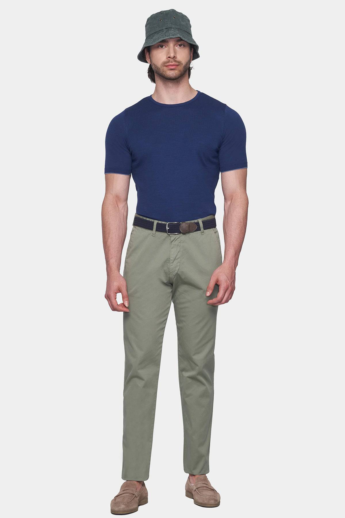 The Timeless Chino (Olive) - Bright Moons