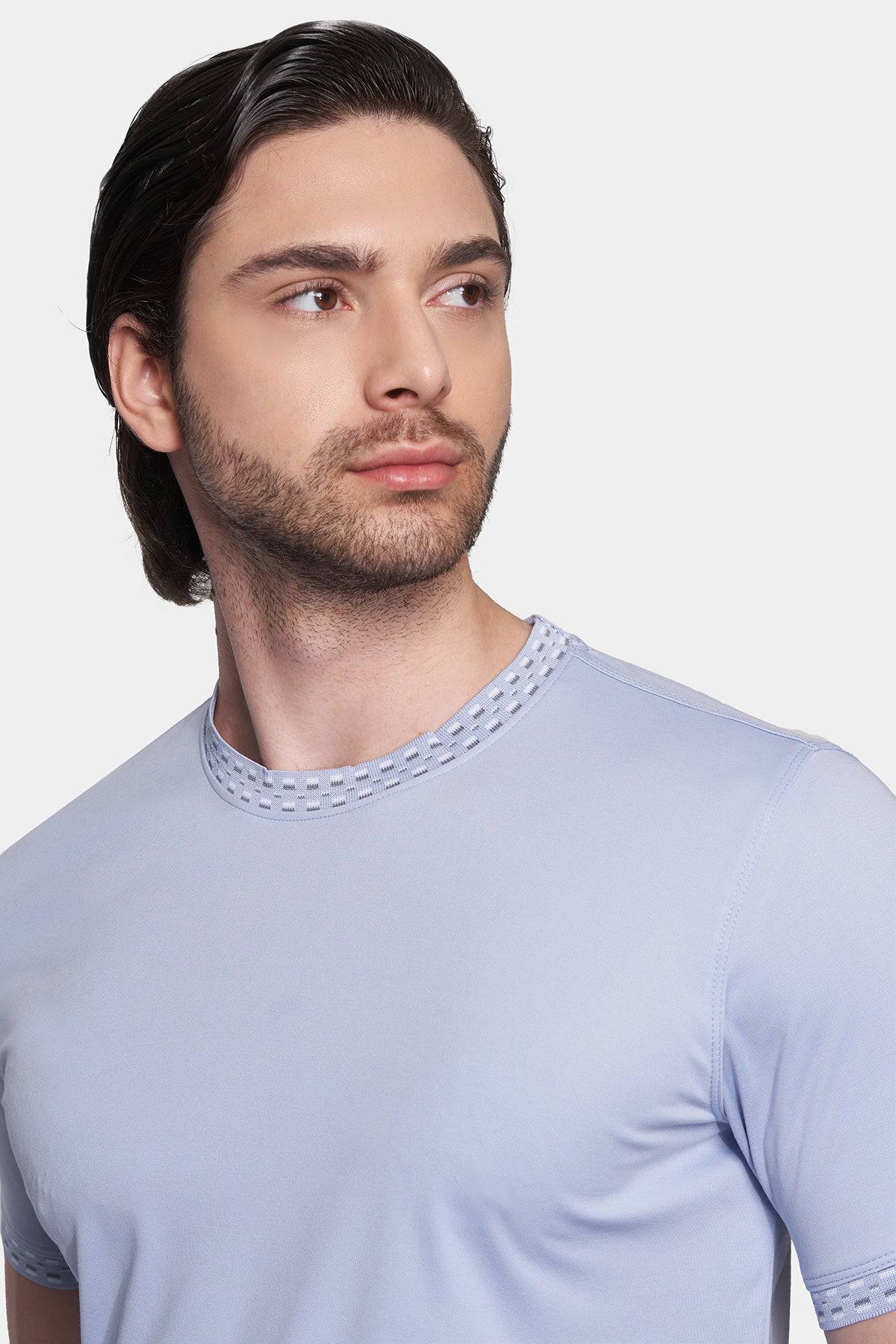 The Essential Premium Shirt (Periwinkle) - Bright Moons