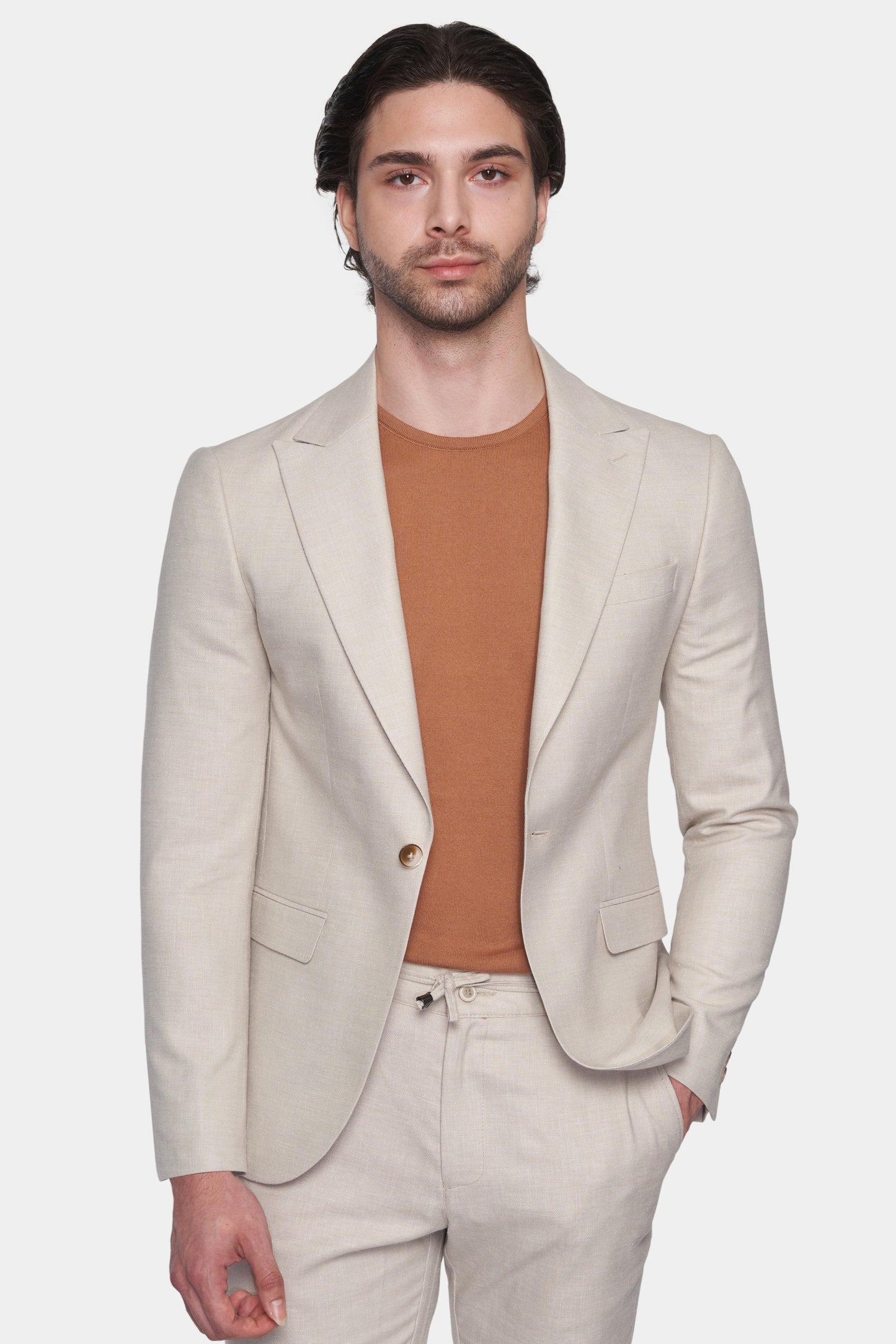 The Bespoke Suit (Beige) - Bright Moons