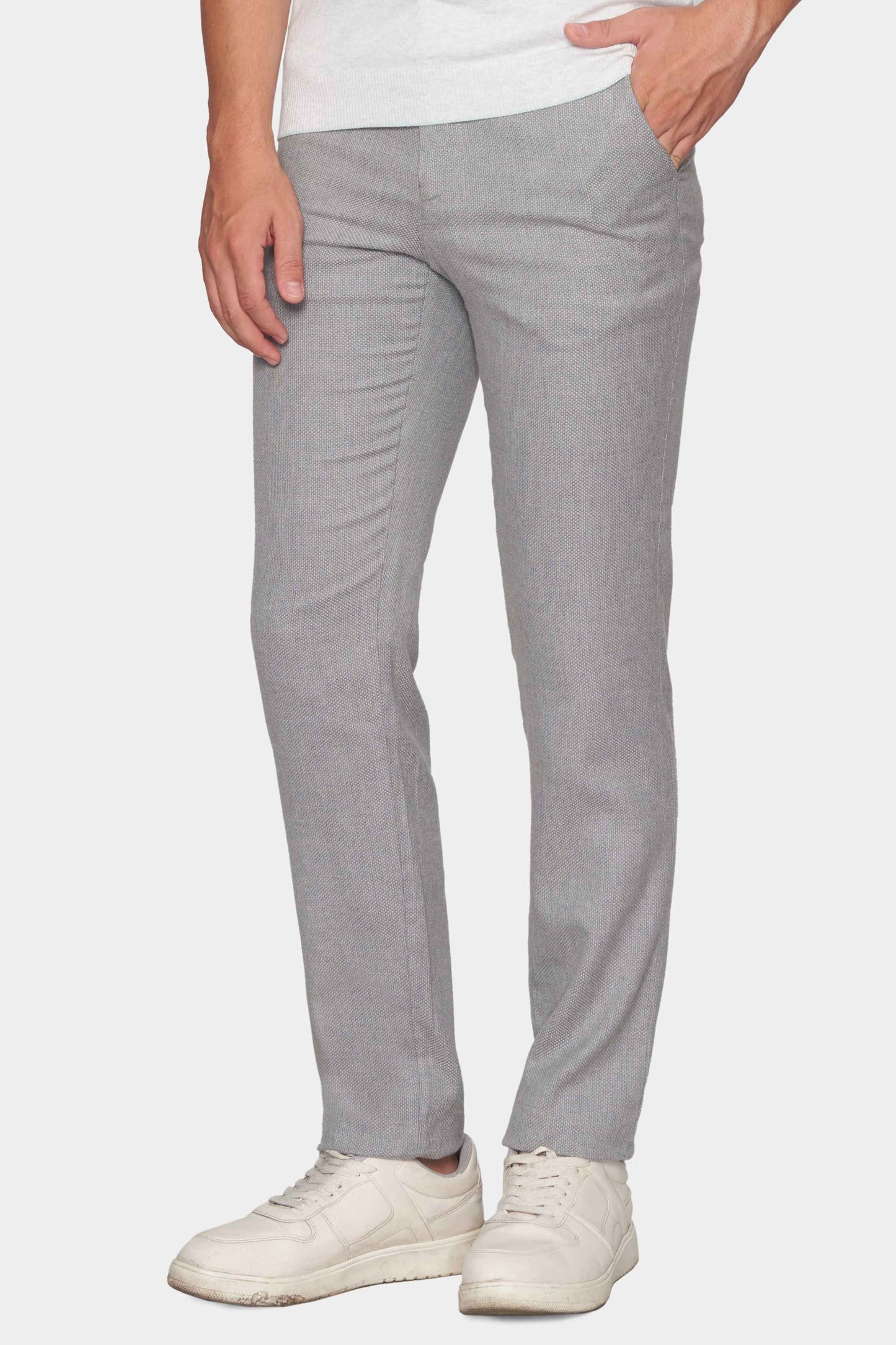 The Dress Trouser (light grey) - Bright Moons