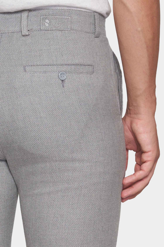 The Dress Trouser (light grey) - Bright Moons