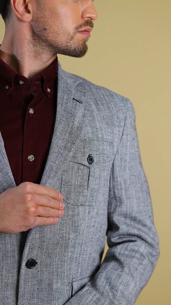 Bespoke Blazer (Black) - Bright Moons