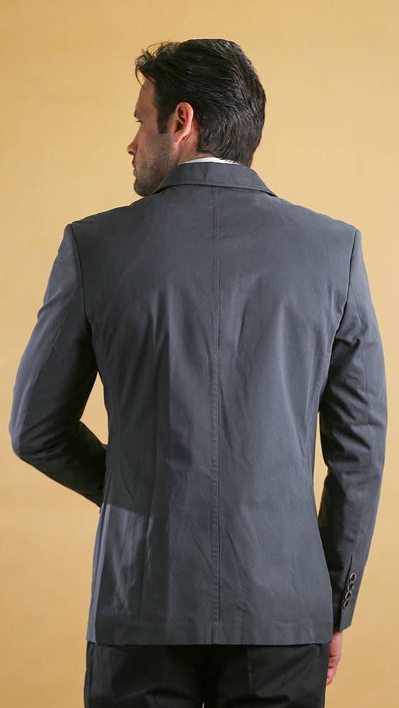 The Bespoke Blazer (Asphalt) - Bright Moons