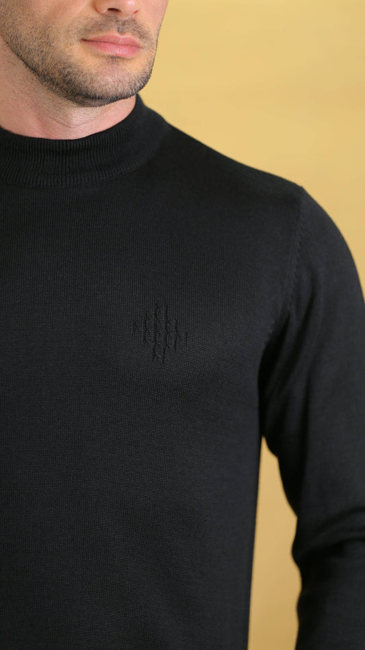 The Trail blazer sweater(Black) - Bright Moons