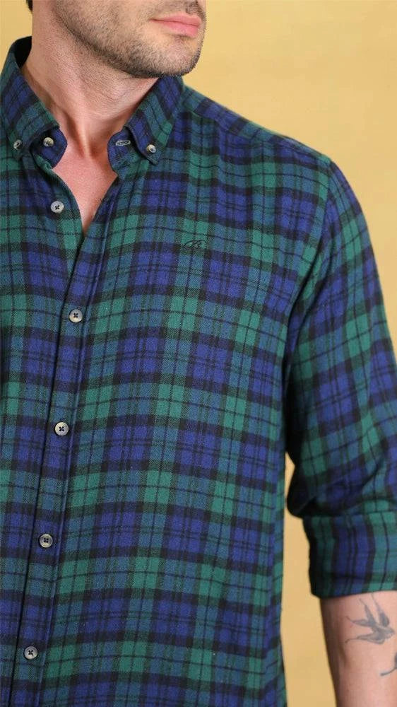 The Woodsman Shirt - Bright Moons