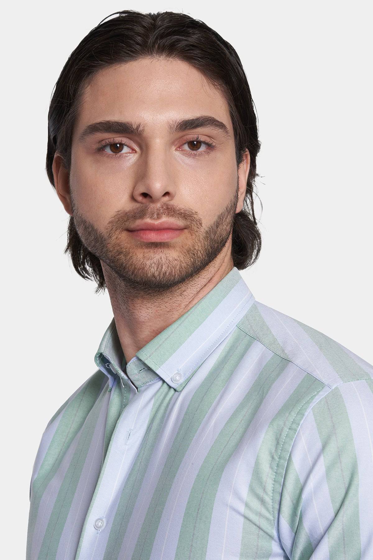 The Dress Shirt (Mint) - Bright Moons