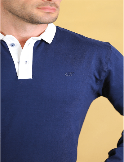 The Essential Polo(Navy) - Bright Moons