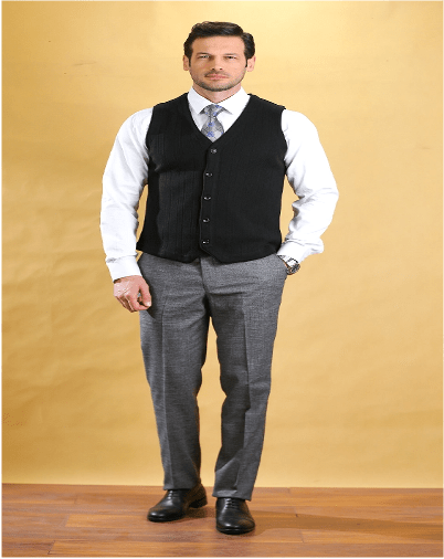 The Staple Vest(Black) - Bright Moons