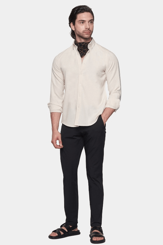 The Casual Shirt (Natural) - Bright Moons