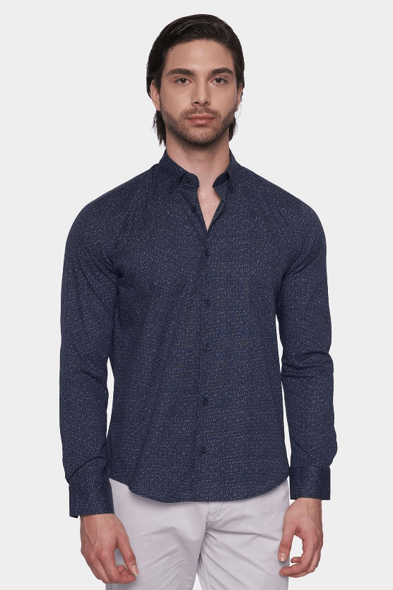 The Casual Shirt (Night Sky) - Bright Moons