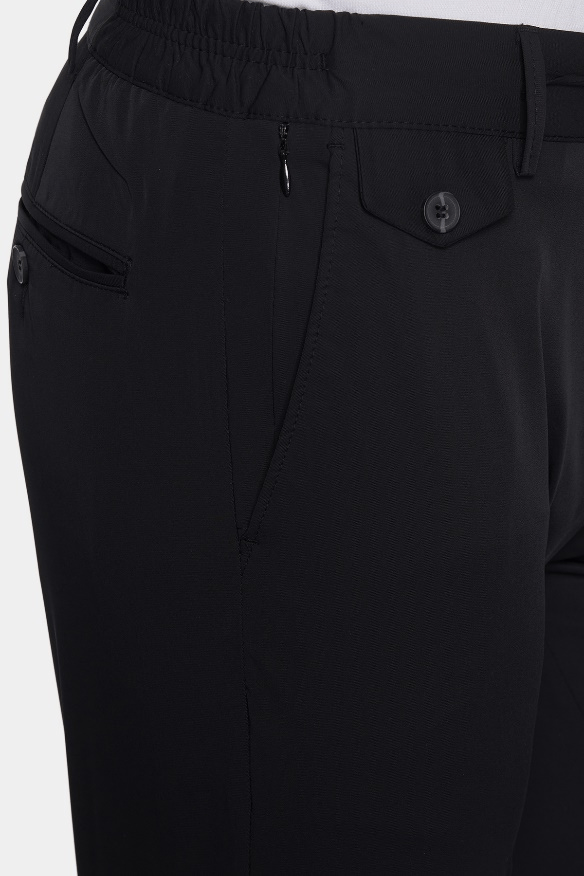 The Drawstring Trouser (Charcoal) - Bright Moons