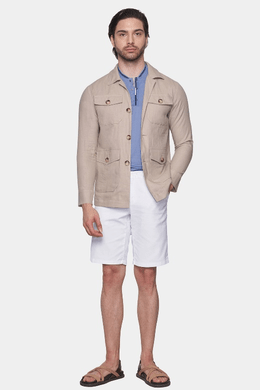 The Polo Tee (Powder Blue) - Bright Moons