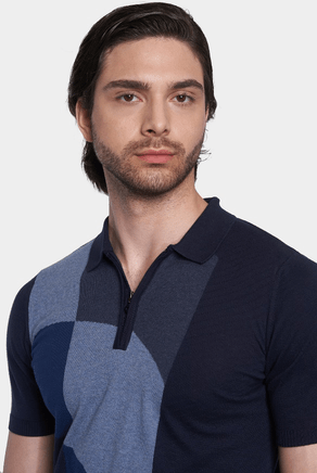 The Design Polo (Navy) - Bright Moons