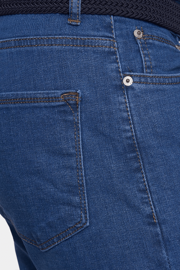 The Slim Trouser (Blue) - Bright Moons