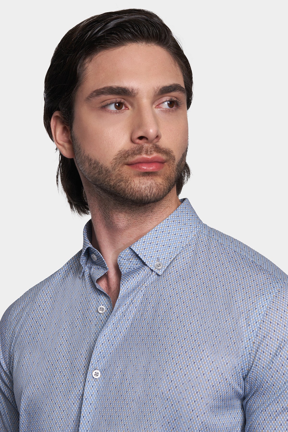 The Pattern Dress Shirt (Executive Blue)