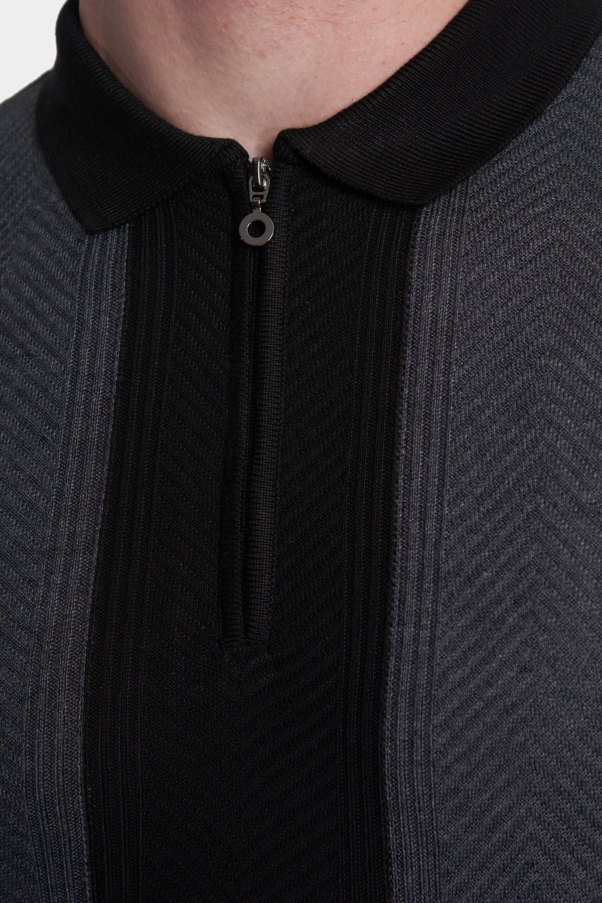 The Quarter Zip (Blackstripe)