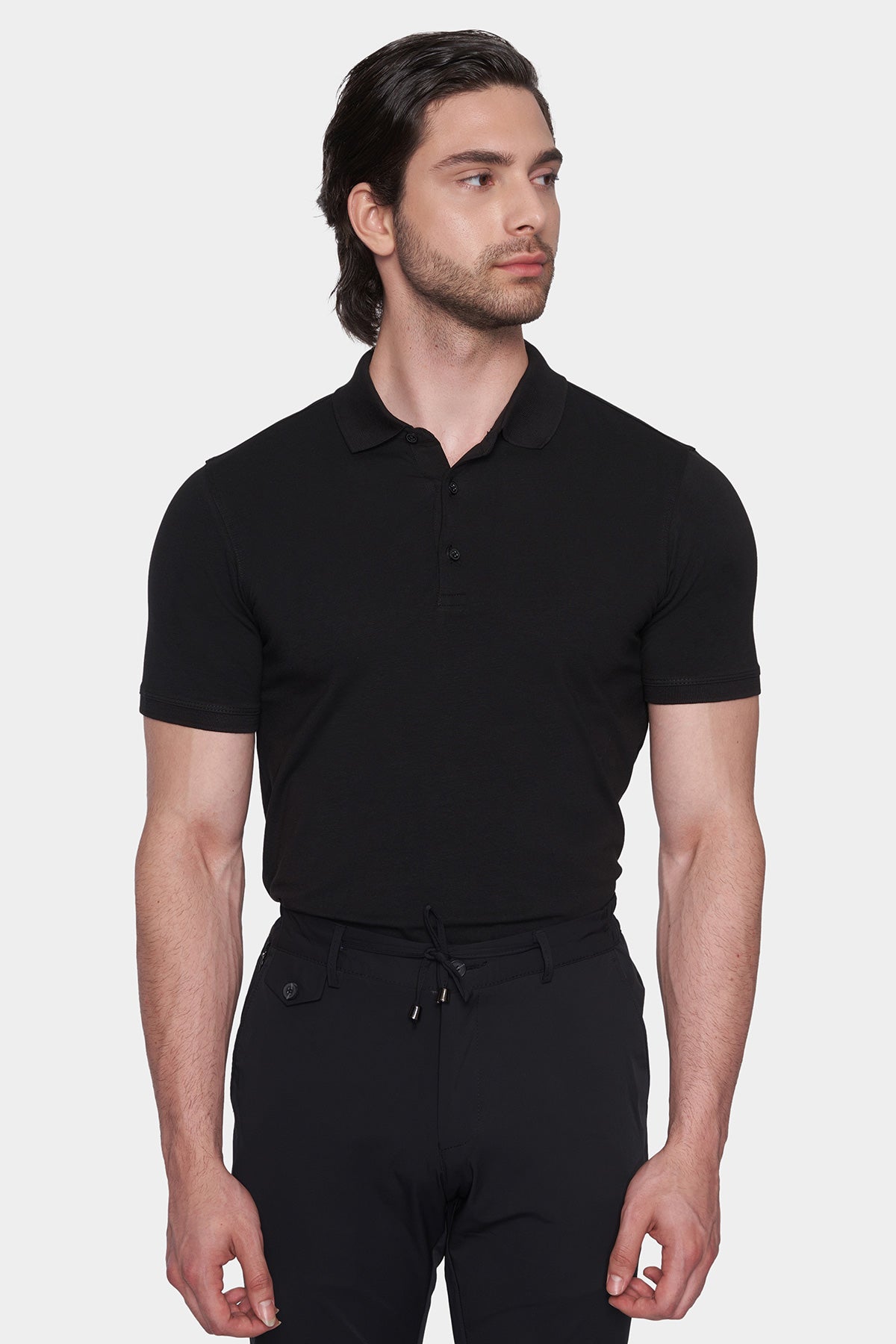 The Quarter Button (Black)