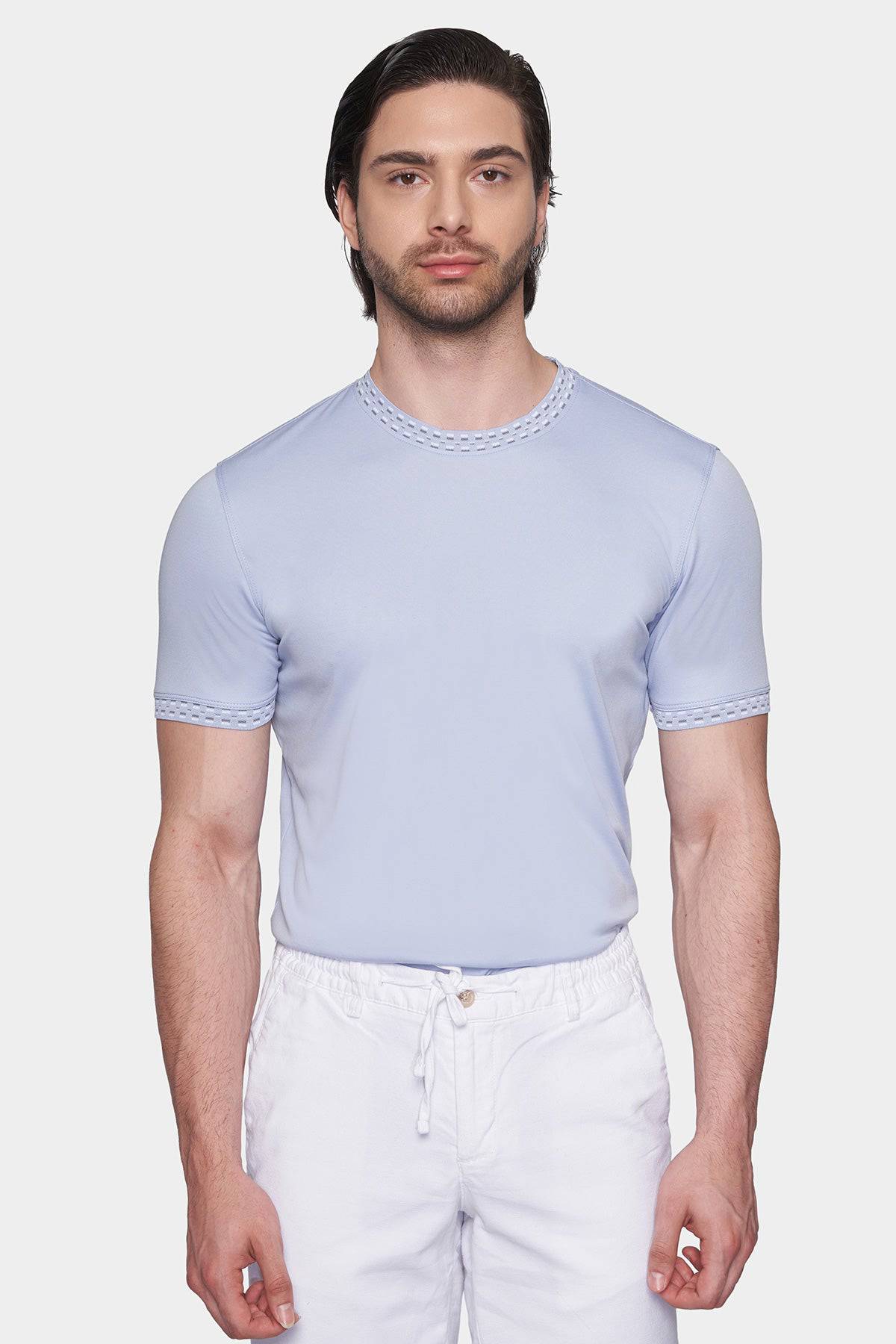 The Essential Premium Shirt (Periwinkle) - Bright Moons