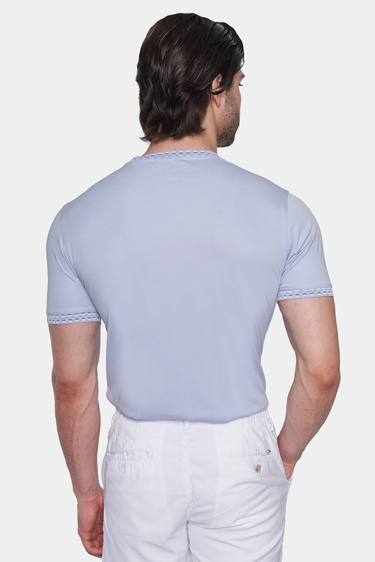 The Essential Premium Shirt (Periwinkle) - Bright Moons