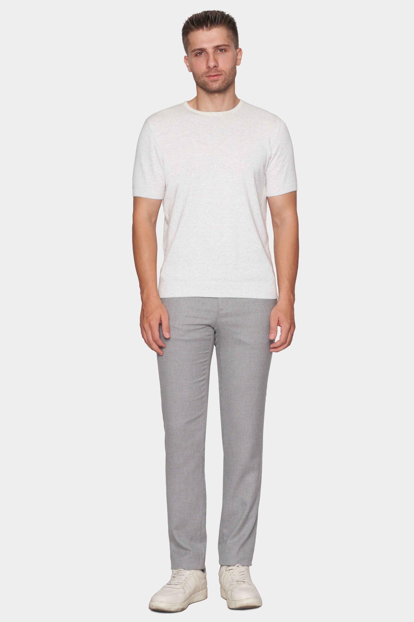 The Dress Trouser (light grey) - Bright Moons