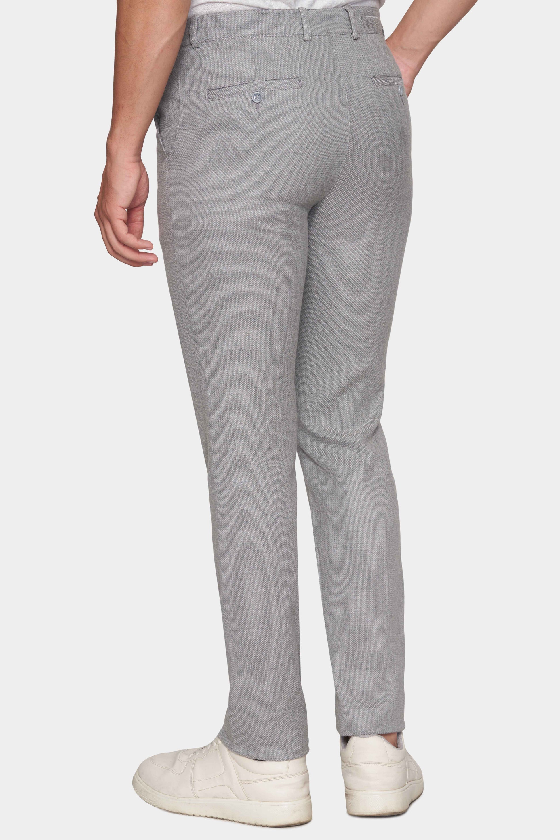 The Dress Trouser (light grey) - Bright Moons