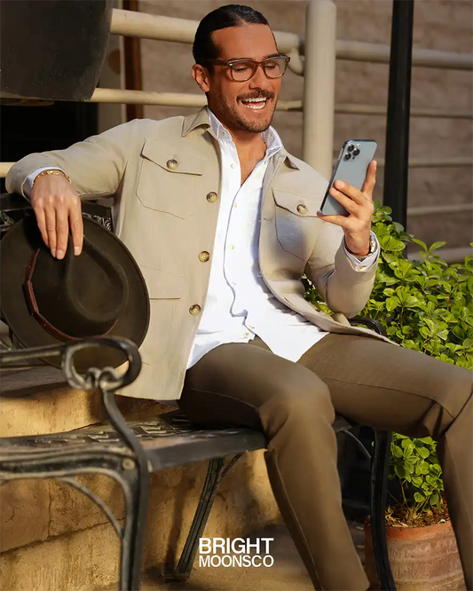 The Slim Safari Coat (Natural)