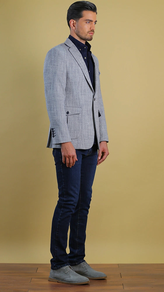 Bespoke Blazer (Navy) - Bright Moons