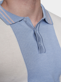 The Quarter Button Polo (Pastels)