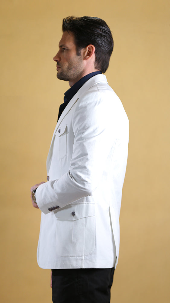 The Bespoke Blazer (Pure White)