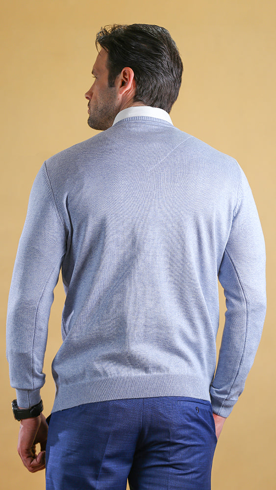 The Caravan Crewneck (Powder Blue)