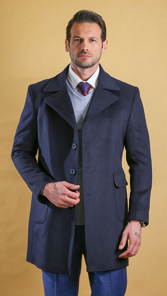 The Superlative Overcoat (Executive Blue)