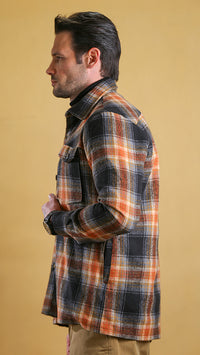 The Wanderer Shacket (Autumn Plaid)