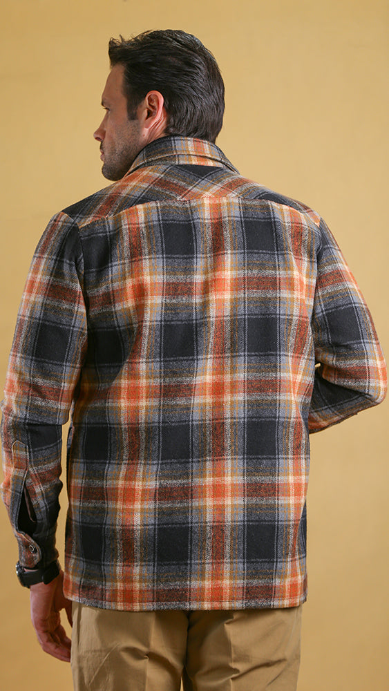 The Wanderer Shacket (Autumn Plaid)