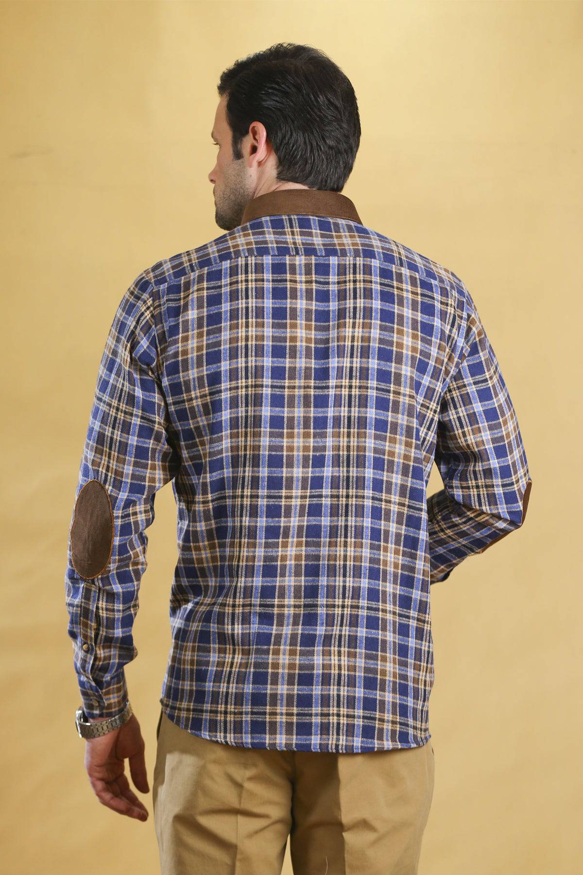 The Woodsman Shirt(Autumn Plaid) - Bright Moons