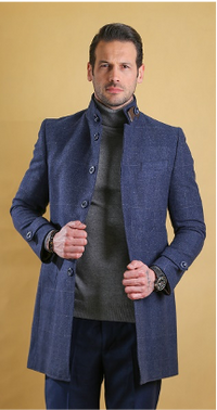 The Overcoat (Deep Blue)