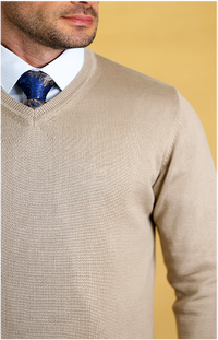 The Caravan Crewneck (Oxford Tan)