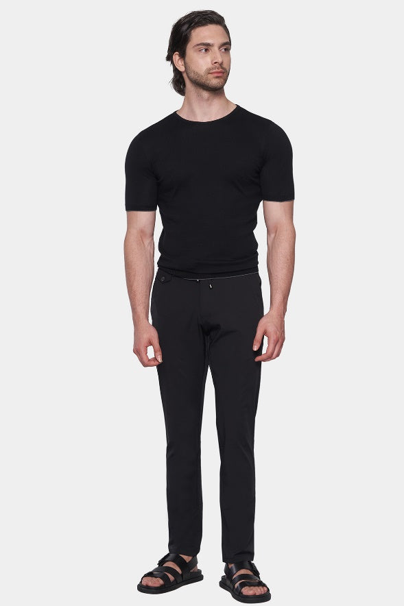 The Casual Slim Shirt (Black)