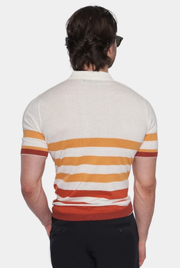 The Quarter Zip Polo (Sunset)