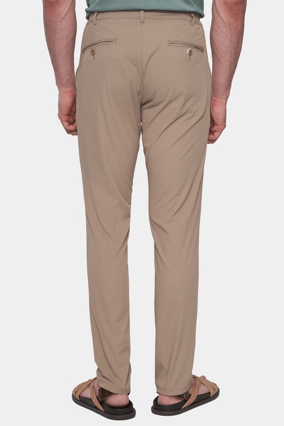The Drawstring Trouser (Caramel) - Bright Moons