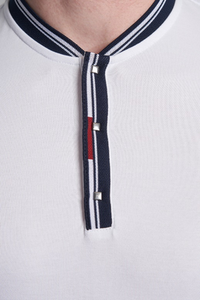 The Polo Tee (Admiral White)