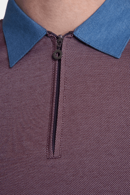 The Quarter Zip Polo (Taupe) - Bright Moons