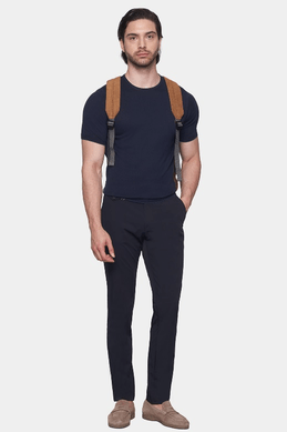 The Essential Shirt (Dark Navy) - Bright Moons