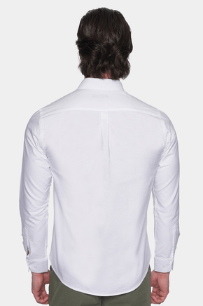 The Dress Shirt (White) - Bright Moons