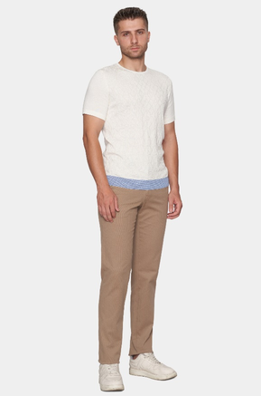 The Essential Shirt (Cream Waves)