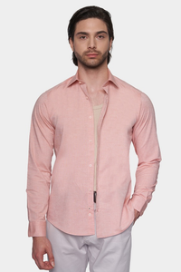 The Casual Shirt (Salmon Pink)