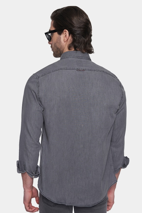 The Denim Shirt (Ash)