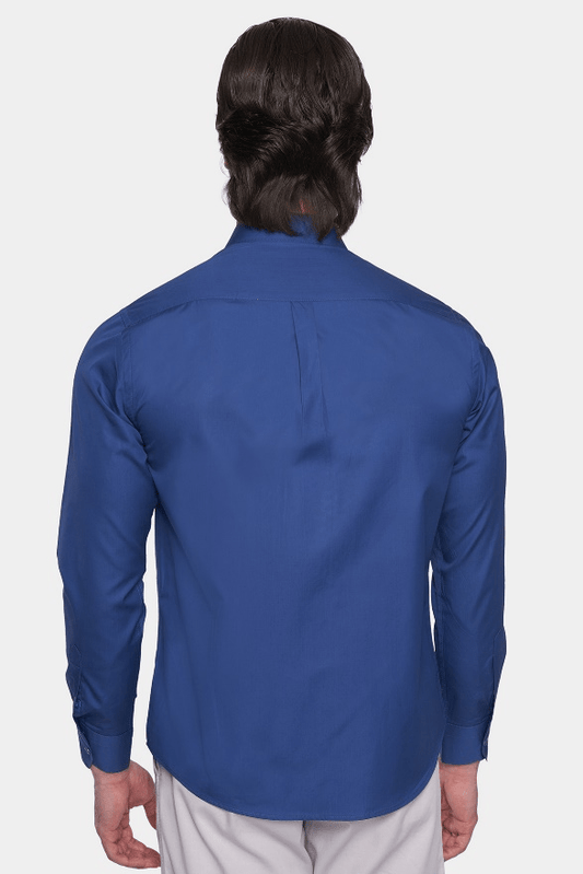 The Dress Shirt (Blue) - Bright Moons
