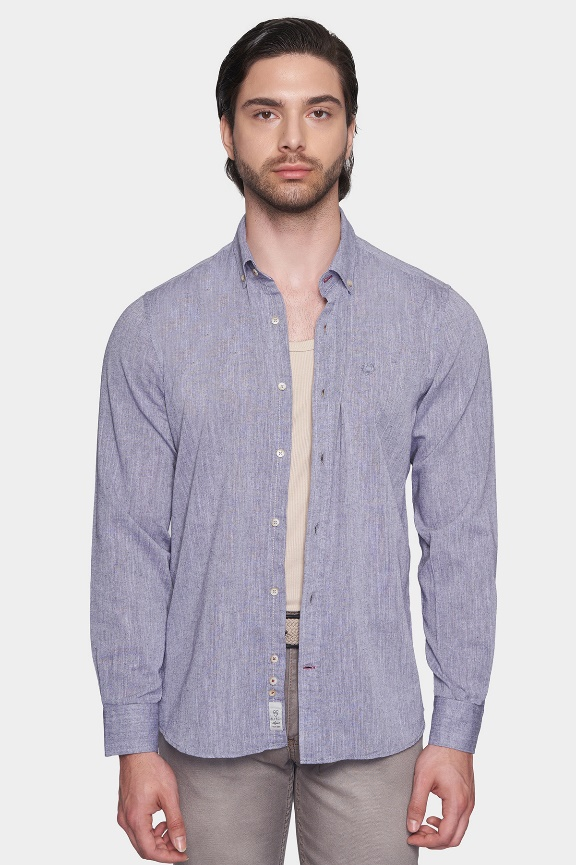 The Luxury Linen Shirt (Lavender)