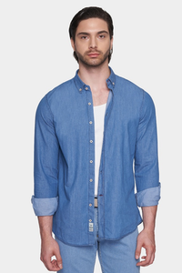 The Denim Shirt (True Blue)